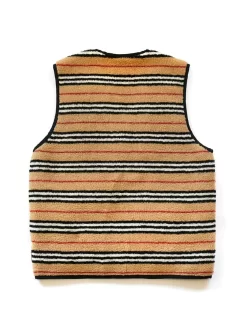 40's & Shorties Big Ben Sherpa Vest - Tan -ActiveWear Haven 40s shorties big ben sherpa vest tan 03