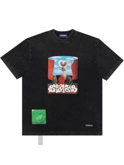 DEVÁ STATES Cave T-Shirt - Washed Black