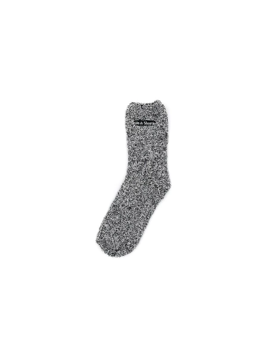 40's & Shorties Shag Socks Speckle - Black 1 40's & Shorties Shag Socks Speckle - Black