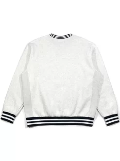 40's & Shorties Upper Classman Crewneck Sweater - Ash Heather -ActiveWear Haven 40s shorties upperclassman crewneck sweater grey 03