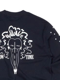 Acapulco Gold Show Time L/S T-Shirt - Navy -ActiveWear Haven acapulco showtime ls t shirt navy 05