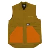 Ageless Galaxy AGLXY POD 015 Basic Canvas Vest - Brown