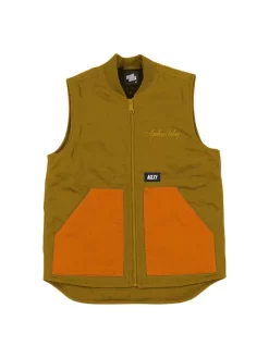 Ageless Galaxy AGLXY POD 015 Basic Canvas Vest - Brown