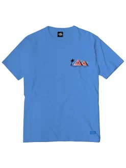 Ageless Galaxy Pyramids POD 017 T-Shirt - Blue