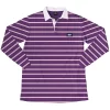 Ageless Galaxy POD 12 Rugby Shirt - Purple Stripes