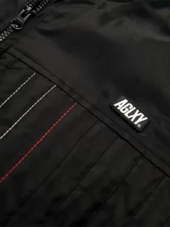Ageless Galaxy R&E Unit Bomber Jacket POD 18 - Black -ActiveWear Haven ageless galaxy unit bomber jacket pod 18 black 05