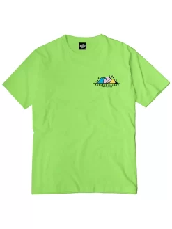 Ageless Galaxy Vacation Island POD013 T-Shirt - Lime