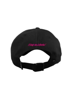 Ageless Galaxy X Main Source Keep On Movin! Dad Hat - Black -ActiveWear Haven aglxyx main source hat black 05