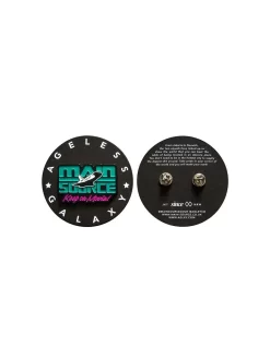 Ageless Galaxy X Main Source Keep On Movin! Pin - Black Teal Hot Pink