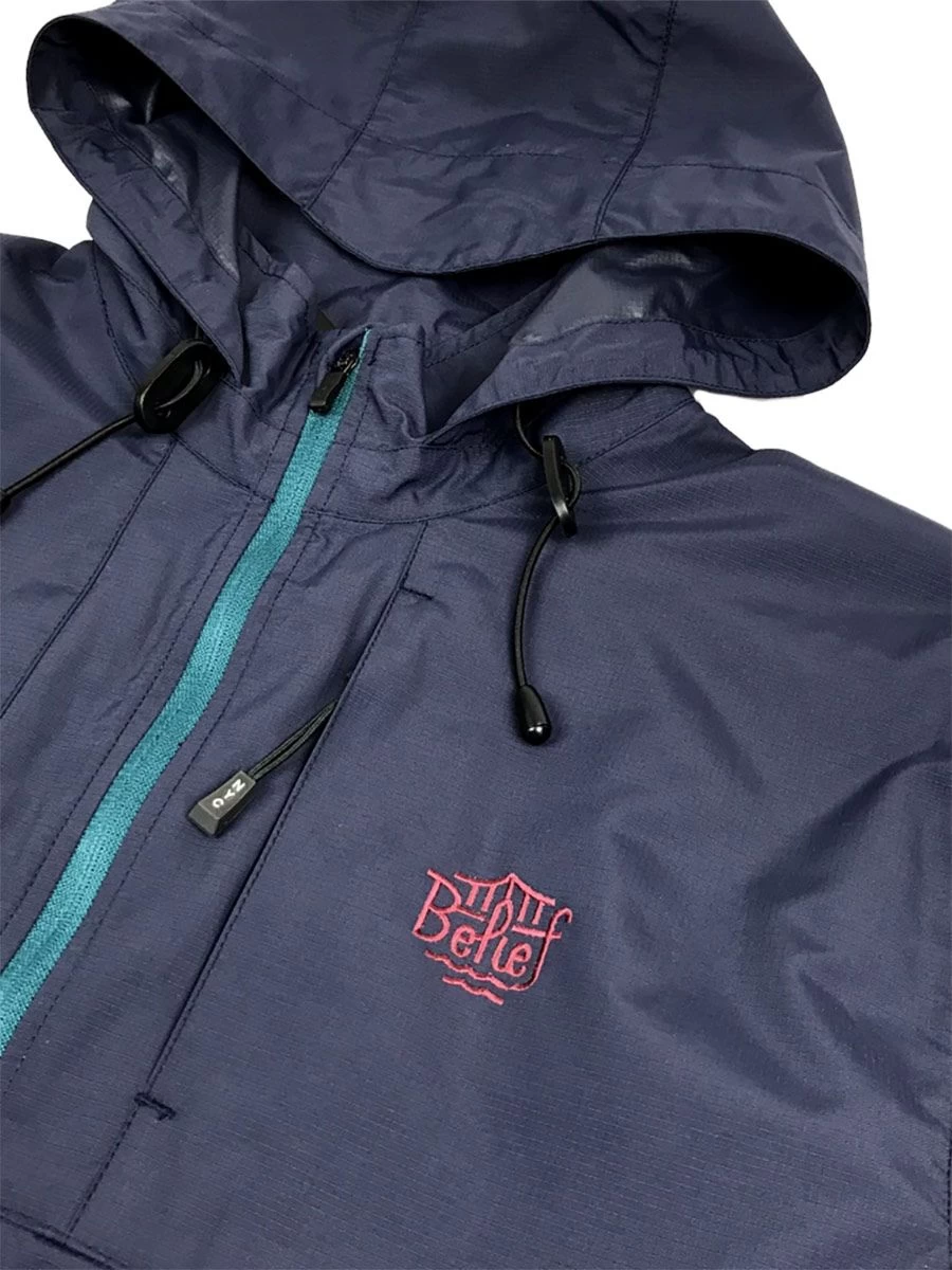 Belief Triboro Windbreaker - Navy 2 Belief Triboro Windbreaker - Navy - Image 2