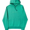 Blue Flowers Handsworth Hoody - Bottle Green