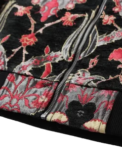 Blue Flowers Panara Jacket - Multi -ActiveWear Haven blue flowers panara jacket multi 03