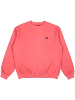 Bronze 56K B Logo Embroidered Crewneck - Salmon