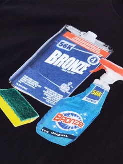 ActiveWear Haven -ActiveWear Haven bronze 56k paint thinner t shirt black 02