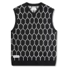 Butter Goods Chain Link Knitted Vest - Black