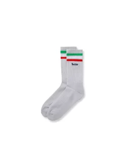 Butter Goods Stripe Socks - Grey