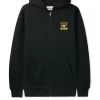 Butter Goods Terrain Zip-Thru Hoody - Black