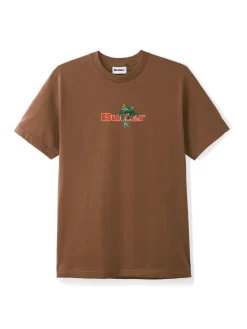 Butter Goods Tree Frog Logo T-Shirt - Oak Brown