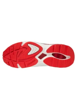 Mizuno Wave Rider 1 Shape Of Time - White High Risk Red -ActiveWear Haven d1ga200362 02