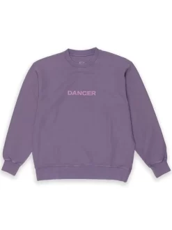 Dancer Simple Logo Crewneck - Lavender