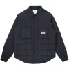 DEVÁ STATES Bones Quilted Shirt - Black