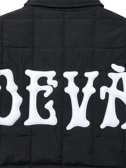 DEVÁ STATES Bones Quilted Shirt - Black -ActiveWear Haven deva bones quilted shirt black 03