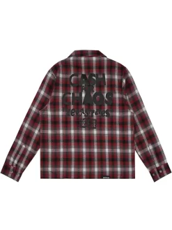 DEVÁ STATES Malcolm Zip Up Flannel Shirt - Red -ActiveWear Haven deva malcolm shirt red 03