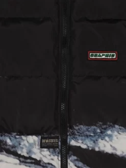 DEVÁ STATES Obscure Puffer Jacket - Black -ActiveWear Haven deva obscure puffer jacket black 02