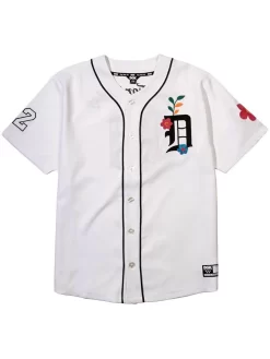 DGK Growth Baseball Jersey - White