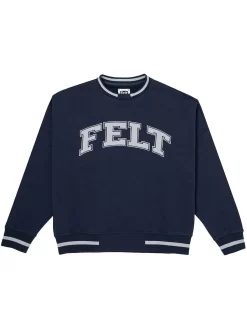 Felt Aspen Crewneck - Navy