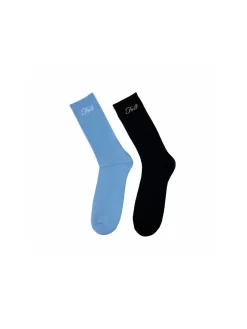 Felt Everyday Socks 2-Pack - Black Blue -ActiveWear Haven felt everyday socks black blue 03