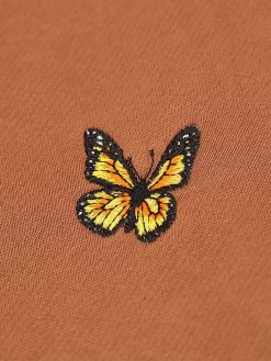 Felt Butterfly Sweatpant - Bark -ActiveWear Haven felt garden pants bark 03