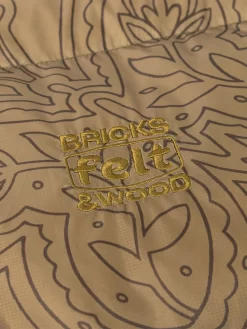 Felt X Bricks & Wood Paisley Butterfly Puffer Jacket - Olive -ActiveWear Haven felt paisley buttterfly puffer jacket olive 03