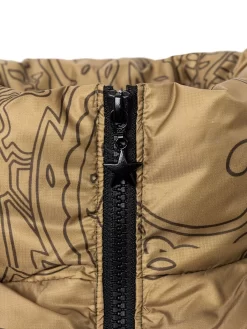 Felt X Bricks & Wood Paisley Butterfly Puffer Jacket - Olive -ActiveWear Haven felt paisley buttterfly puffer jacket olive 05