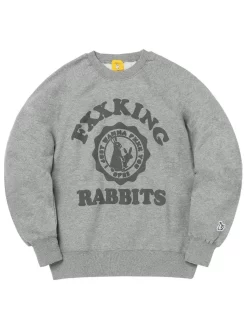 #FR2 Fxxking Rabbits Crewneck Sweat - Grey