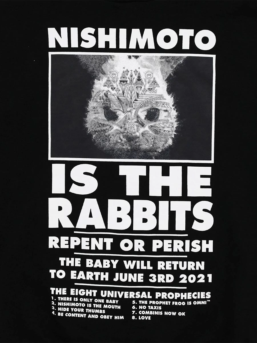 #FR2 Fxxking Rabbits X Nishimoto Is The Mouth Hoody - Black 2 #FR2 Fxxking Rabbits X Nishimoto Is The Mouth Hoody - Black - Image 2