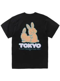 #FR2 Fxxking Rabbits TOKYO T-Shirt - Black