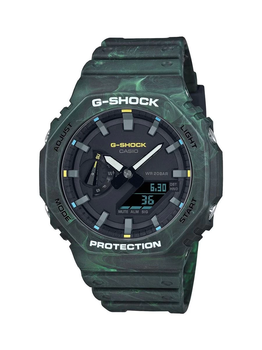 G-SHOCK Mystic Forest Series GA-2100FR-3AER 1 G-SHOCK Mystic Forest Series GA-2100FR-3AER
