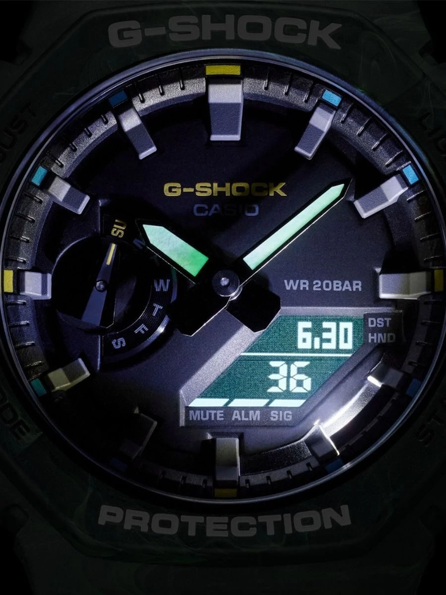 G-SHOCK Mystic Forest Series GA-2100FR-3AER 5 G-SHOCK Mystic Forest Series GA-2100FR-3AER - Image 5
