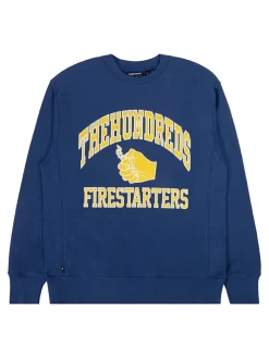 The Hundreds Athletic Crewneck - Blue
