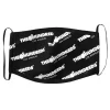 The Hundreds Bar Slant Face Mask - Black