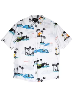 The Hundreds Dotty S/S Woven Shirt - White