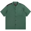 The Hundreds Face Button Up - Forest Green