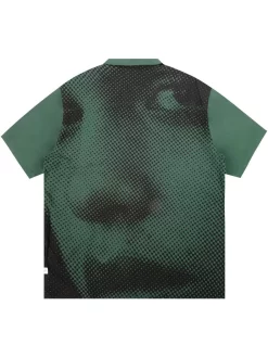 The Hundreds Face Button Up - Forest Green -ActiveWear Haven hundreds face button up green 03
