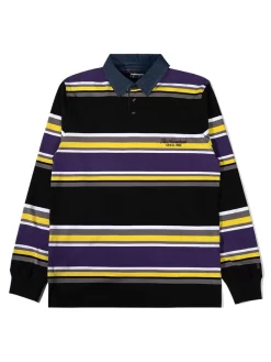 The Hundreds Figueroa L/S Polo - Black
