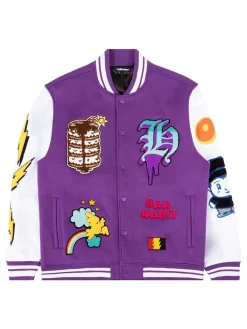 The Hundreds JV Jacket - Purple