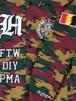 The Hundreds Letterman Coach Jacket - Camo -ActiveWear Haven hundreds lettterman jacket camo 02