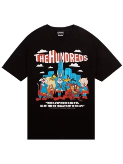 The Hundreds X WB 100 Looney Tunes Super Squad T-Shirt - Black