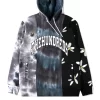 The Hundreds Split Pullover Hoody - Black