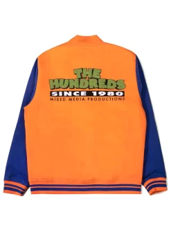 The Hundreds Thump Jacket - Orange -ActiveWear Haven hundreds thump jacket orange 03